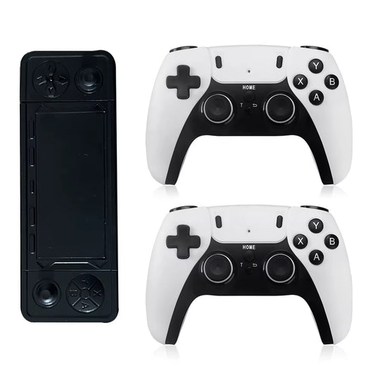 Newest X9PRO Game Stick Retro Mini Video Game Consoles with Wireless Controllers Gamepad Powered by S905