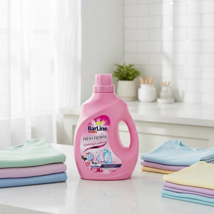 Barline Eco-Friendly Disposable Fabric Softener Liquid Long-Lasting Rose Fragrance Anti-Static for Apparel Premium Laundry