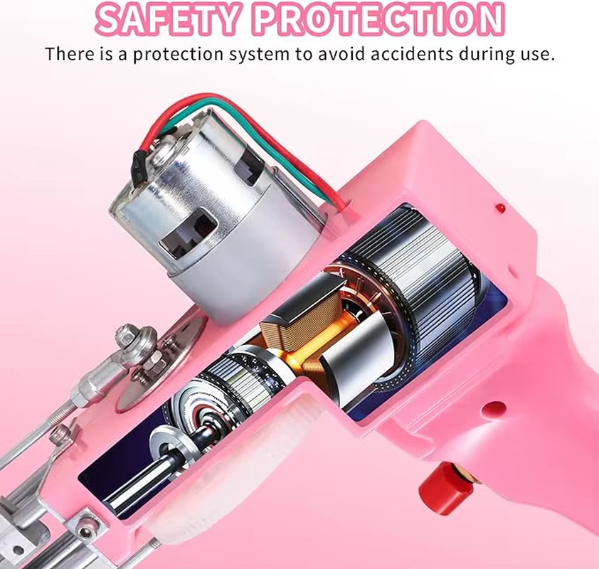Competitive Price Overvoltage Protection Lightweight Carpet Rug VK Model Tufting Gun 2In1 Rug Tufting Gun Carpet Weaving Machine