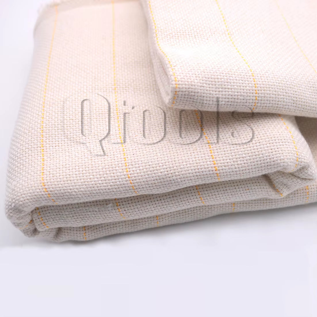 Ready Stock 4M Width Monks Cloth with Yellow Guidelines for Tufting Gun Primary Rug Tufting Cloth Professional Tufting Fabric