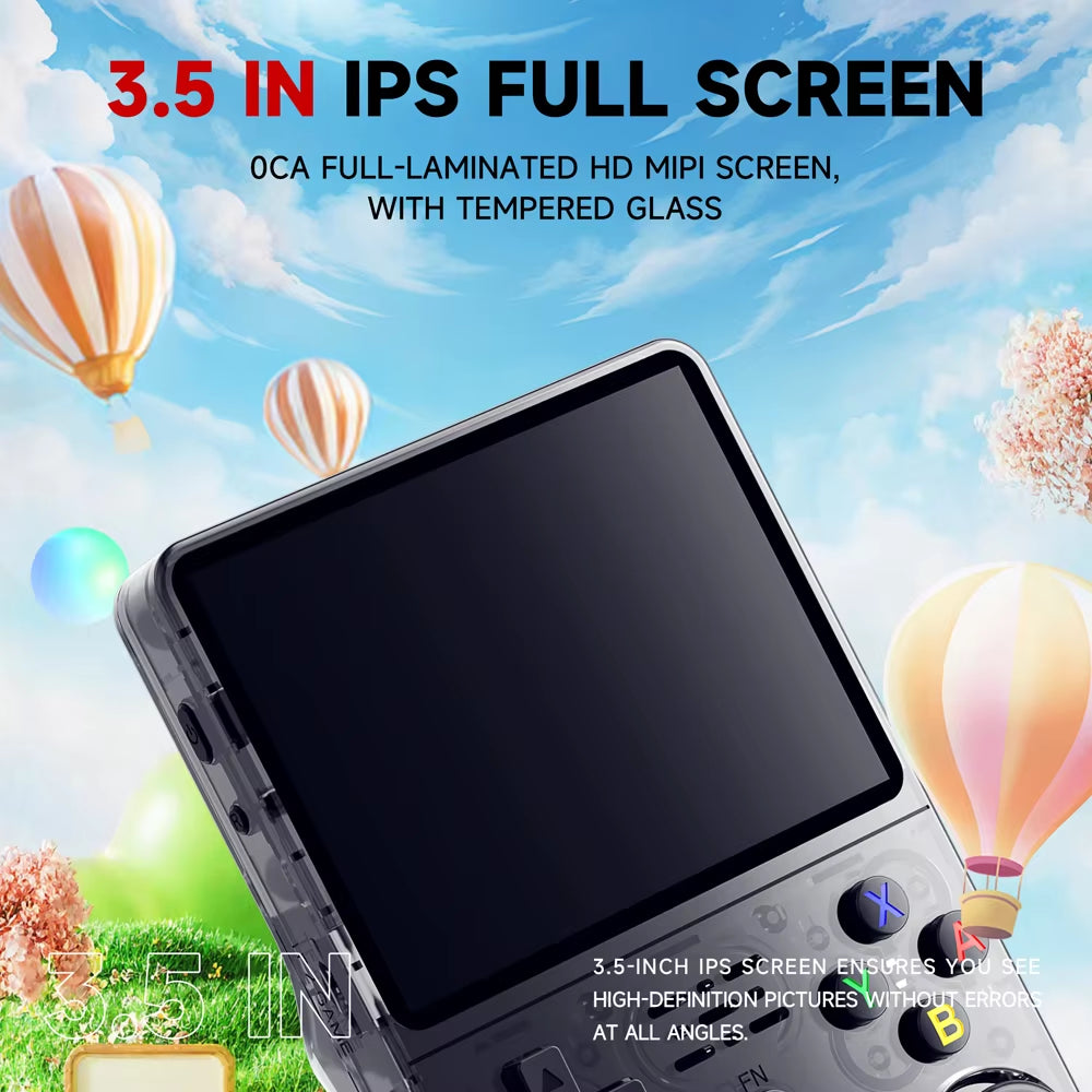 HS Factory Direct Shipping R36S Handheld Gaming Console 3.5In Video Game System Best Retro Handheld Game Console R36S Console