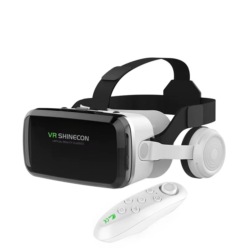 3D Wireless Support Mobile Phone VR G04BS with Game Controller Y1 Virtual Reality VR Glasses with Blue Tooth Headset