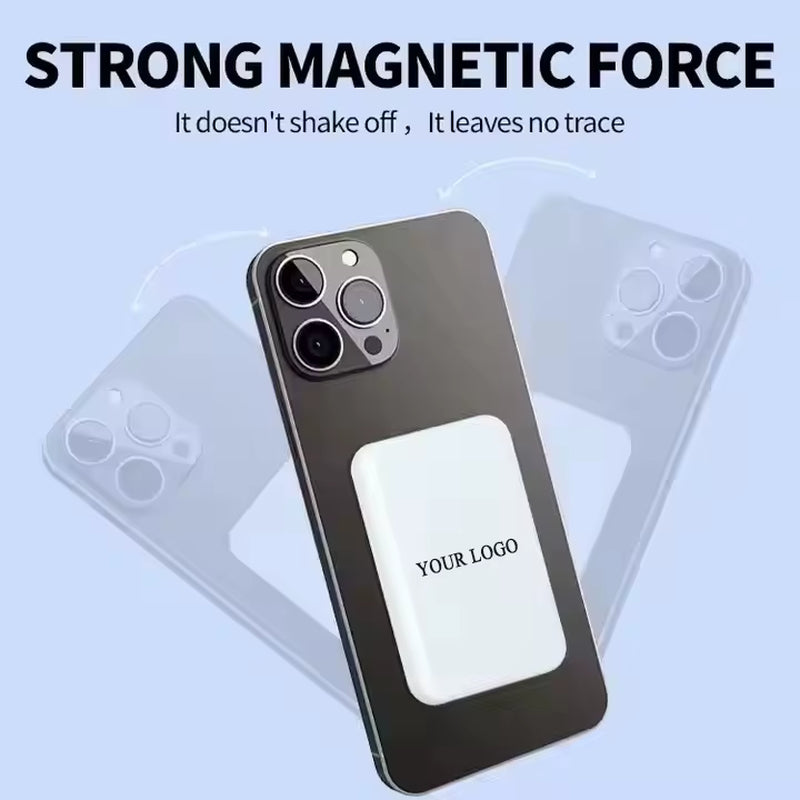 Magnetic Wireless Charging Power Bank 3000Mah 5000Mah 10000 Li-Polymer Battery Compatible with Iphone 17 Pro Max 16 15 14 13 12
