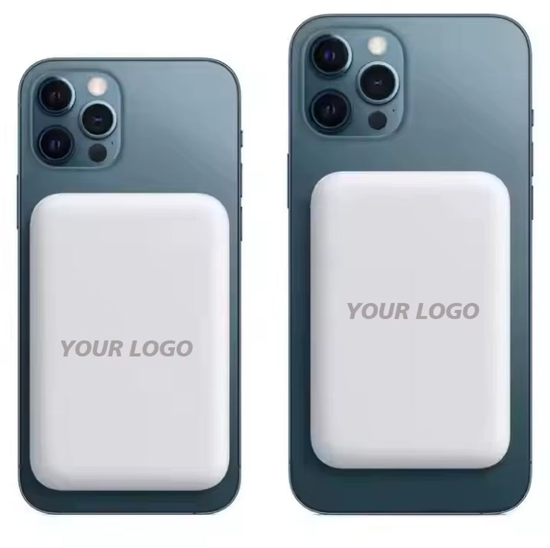 Magnetic Wireless Charging Power Bank 3000Mah 5000Mah 10000 Li-Polymer Battery Compatible with Iphone 17 Pro Max 16 15 14 13 12