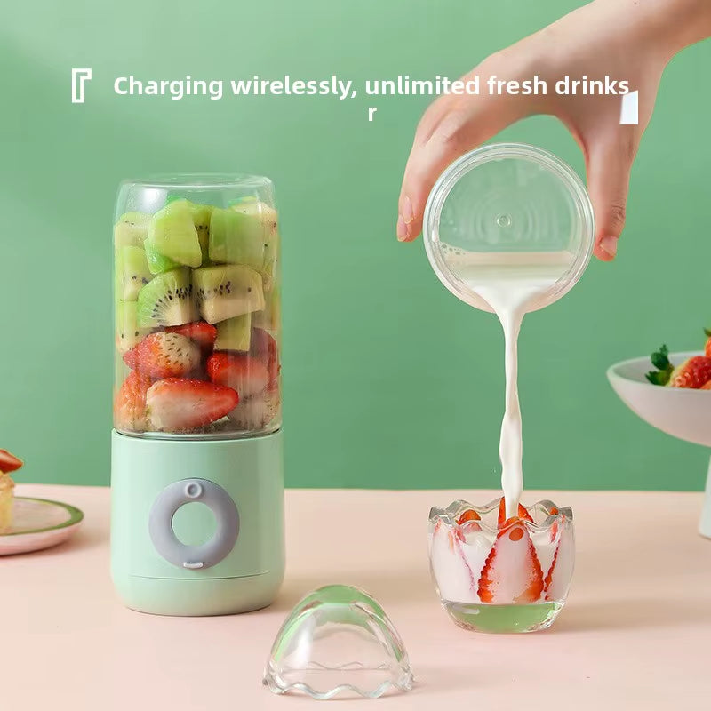 Portable Juicing Cup Mini Electric Juicer Wireless Charging Small Household Juice Machine