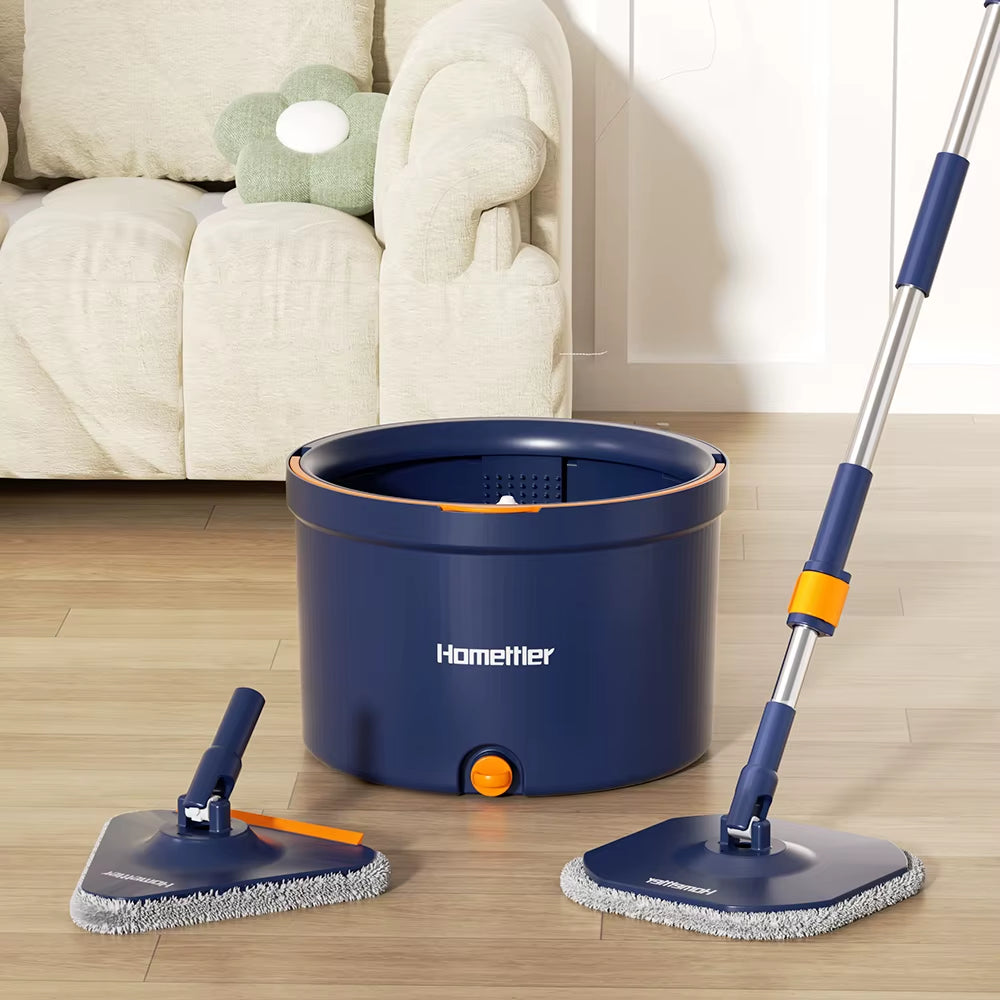 Homettler Manufacture 360 Rotating Mops Made by Microfiber Cleaning Item Clean and Dirty Separation for Kitchen
