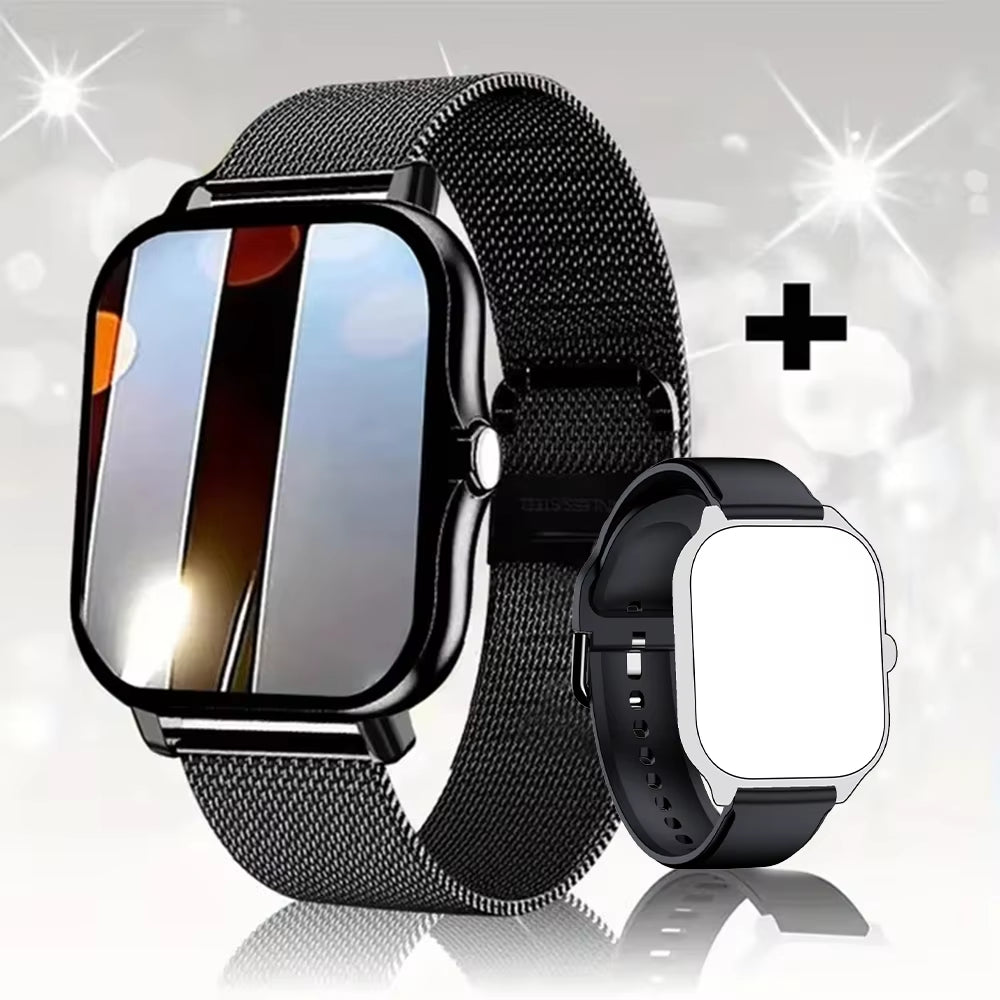 2025 Smart Watch 2.01 Inch HD Display Answer Make Call Message Preview Sport Modes DIY Dial Weather Forecast Men Women