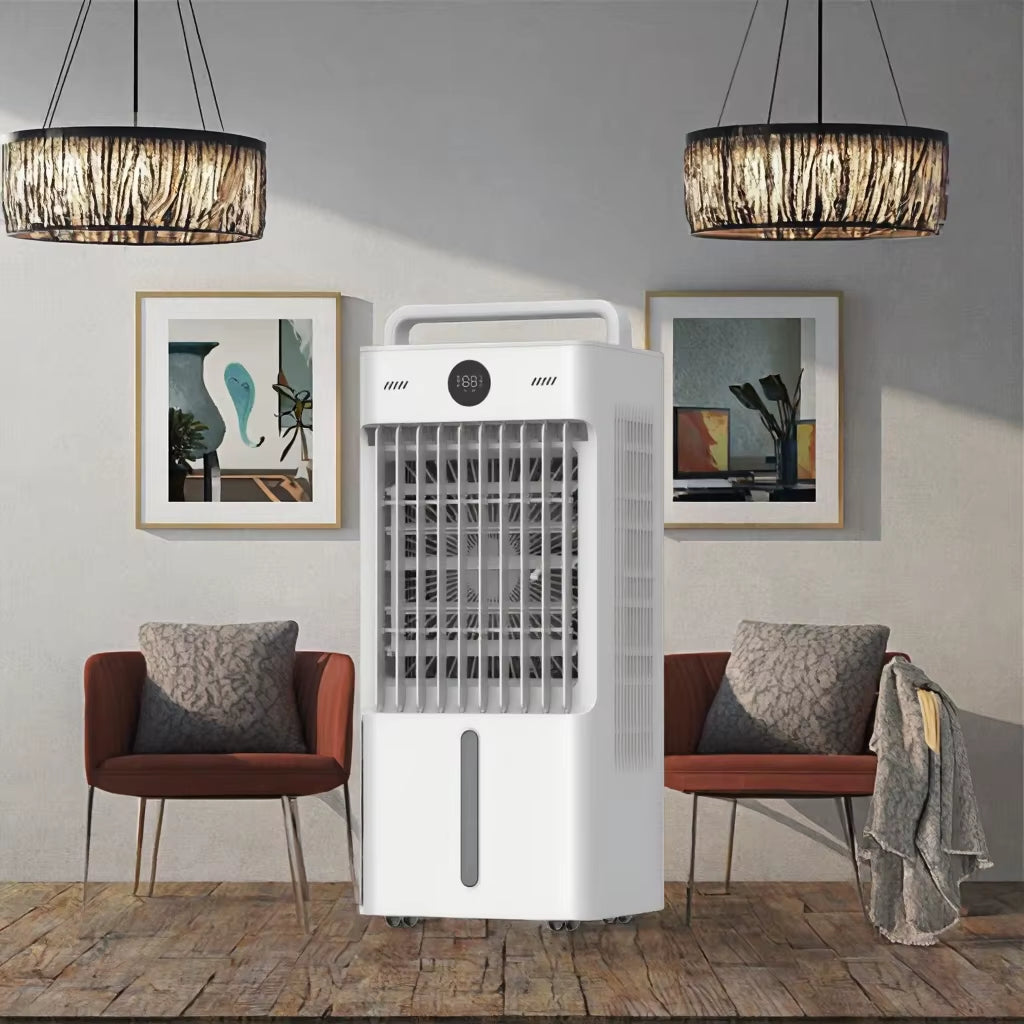 Hot Selling Bladeless Electric Cooling Fan 3-Speed Tower Air Refresher for Office Garage Household Hotel Plastic Material 3