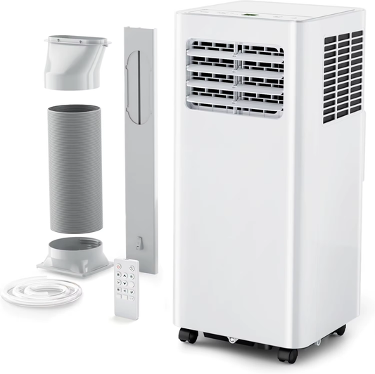 Climatiseur Mobile EUHOMY 8000 BTU : Fraîcheur Instantanée et Confort 3-en-1