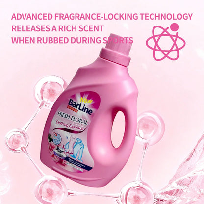 Barline Eco-Friendly Disposable Fabric Softener Liquid Long-Lasting Rose Fragrance Anti-Static for Apparel Premium Laundry