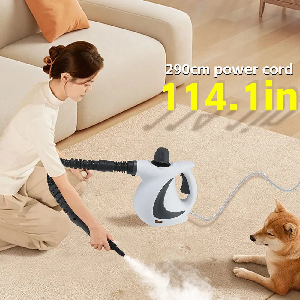 Electric High Temperature High Pressure Steam Cleaner Kitchen Oil Pollution Household Cleaning Machine 110-120V 3.8Bar 1050W