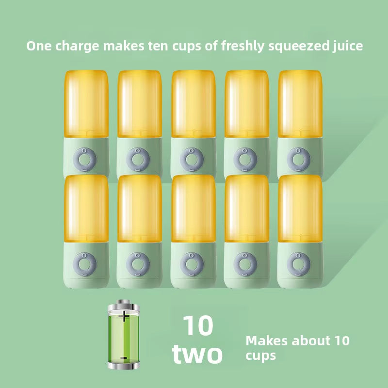 Portable Juicing Cup Mini Electric Juicer Wireless Charging Small Household Juice Machine