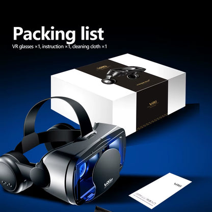 Hot Selling Audio-Visual Version of Big Headset Integrated Mobile Phone Dedicated 3D VR Glasses Video Glasses Virtual Reality