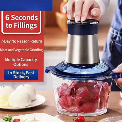 Household Electric Meat Grinder Meat Mixer Food Processor Vegetable Shredder