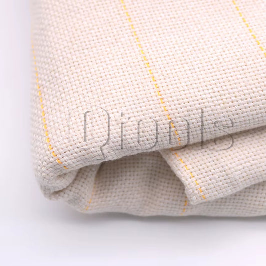Ready Stock 4M Width Monks Cloth with Yellow Guidelines for Tufting Gun Primary Rug Tufting Cloth Professional Tufting Fabric