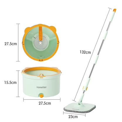 Mop Cleaning Supplies Cleaning Products Homettler 360 Rotating Flat Mop Cleaning Tools Mop Bucket