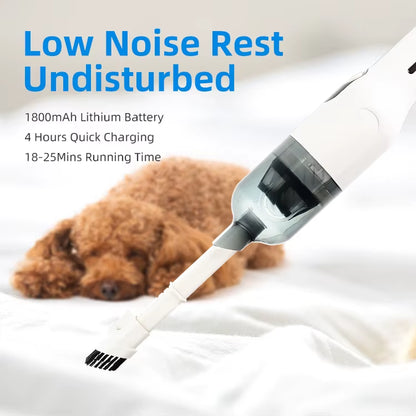 High-Powered Wireless Electric Mini Cordless Hand Held Dry Portable Vacuum Cleaner USB Rechargeable HEPA Filter Bagless Auto Car