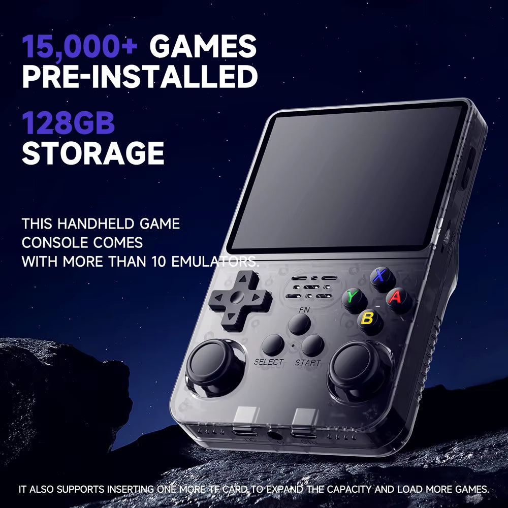 HS Factory Direct Shipping R36S Handheld Gaming Console 3.5In Video Game System Best Retro Handheld Game Console R36S Console